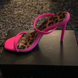Akira Neon Pink Azalea Wang Heels